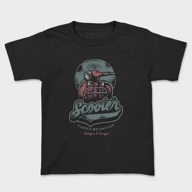 Scooter Classic Motorcycle, Tricou Copii