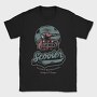 Scooter Classic Motorcycle, Tricou Barbati (Unisex)
