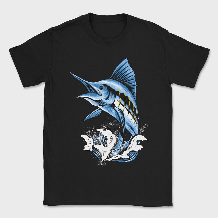 Sailfish Splash, Tricou Barbati (Unisex)