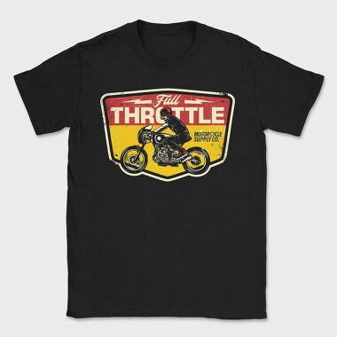 Full Throttle Supply, Tricou Barbati (Unisex)