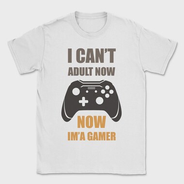 Gamer Now Adult, Tricou Barbati (Unisex)