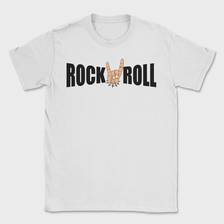 Rock Roll Horns, Tricou Barbati (Unisex)