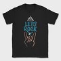 Rock On Vibes, Tricou Barbati (Unisex)