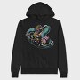 Rock Monkey Mix, Hanorac Oversize Barbati (Unisex)