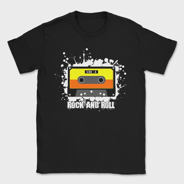 Rock And Roll Cassette 1, Tricou Barbati (Unisex)