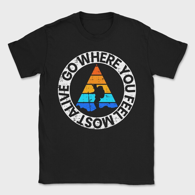 Pyramid Of Needs, Tricou Barbati (Unisex)