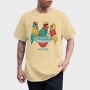 Parrots Drinking, Tricou Barbati (Unisex)