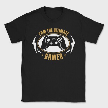 Gamers Ultimate Controller, Tricou Barbati (Unisex)