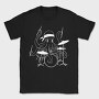 Drummer Octopus Drums, Tricou Barbati (Unisex)