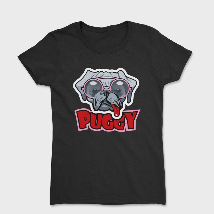 Puggy Glasses, Tricou Femei