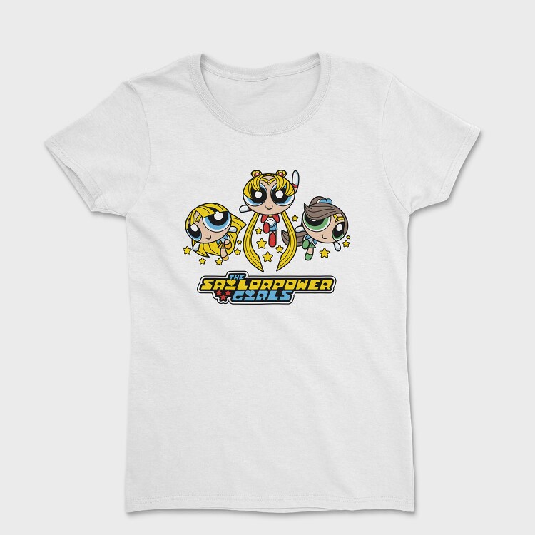 The Powerpuff Girls Sailor, Tricou Femei