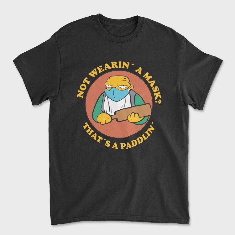 The Simpsons 40, Tricou Barbati (Unisex)