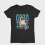Pug Surfing Good Waves, Tricou Femei