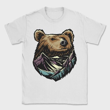 Mountain Bear, Tricou Barbati (Unisex)