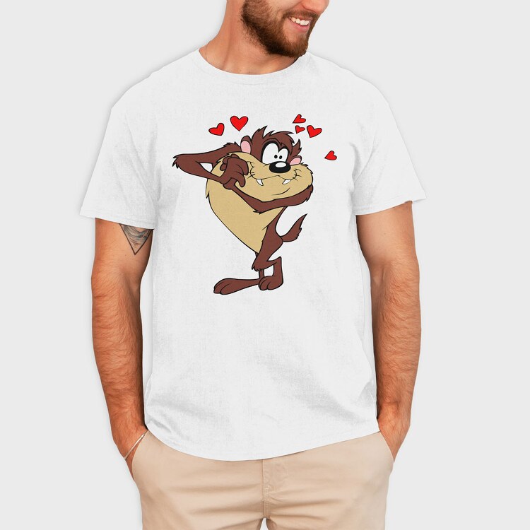 Cartoon Retro Tazmania 6, Tricou Barbati (Unisex)