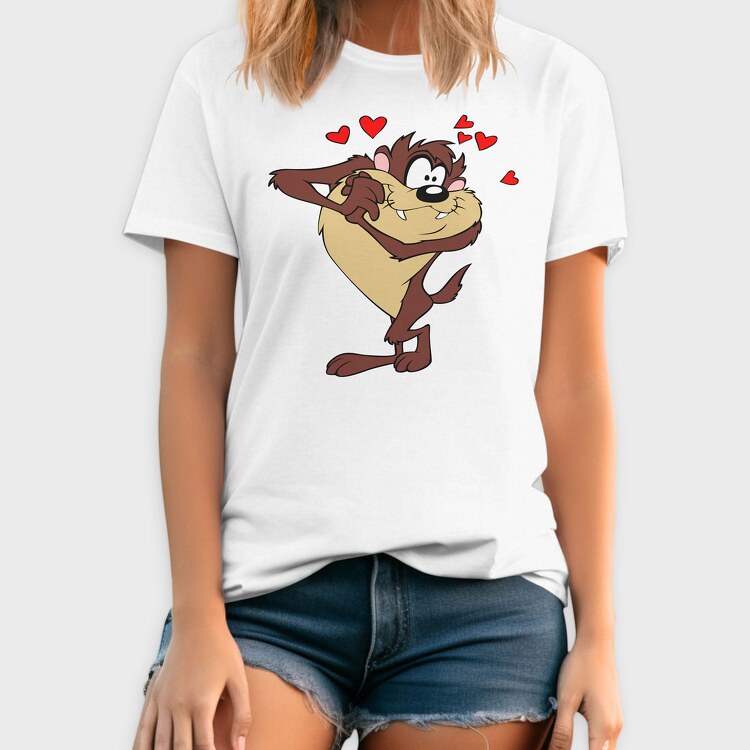 Cartoon Retro Tazmania 6, Tricou Barbati (Unisex)