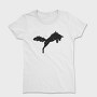 Hunting Fox Silhouette, Tricou Femei