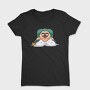 Pug Lounging Drink, Tricou Femei