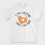 I Like Cats More Than I Like People, Tricou Barbati (Unisex)