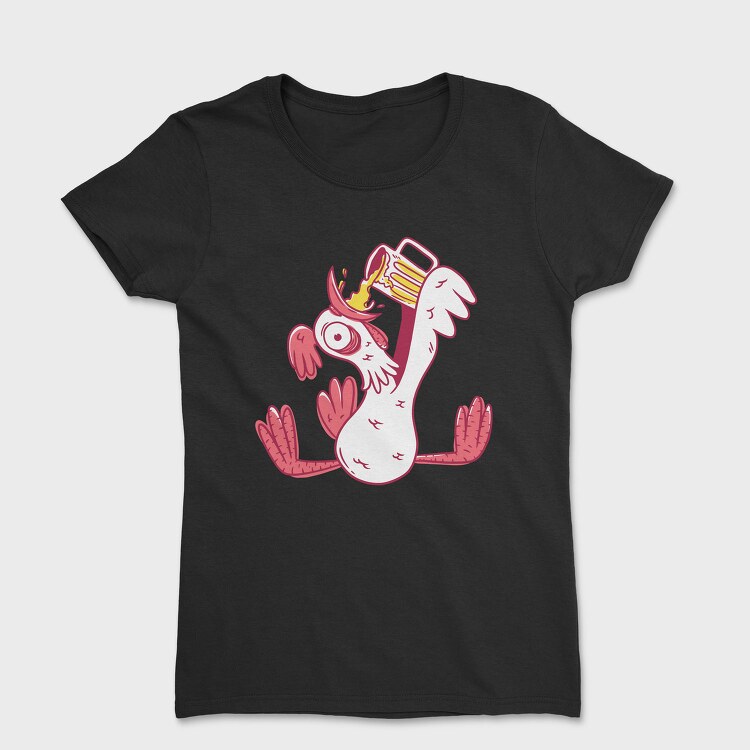 Drunk Rooster, Tricou Femei