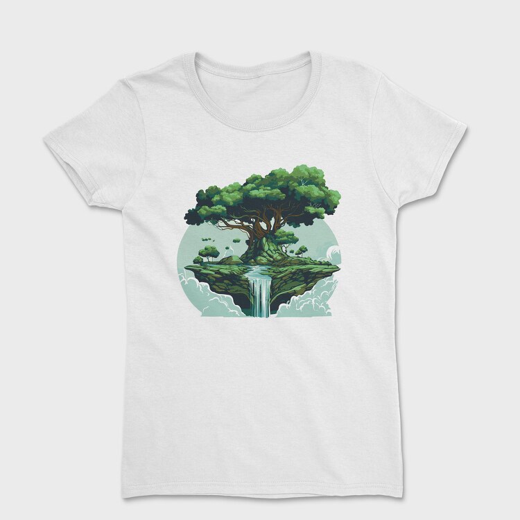 Tree Waterfall, Tricou Femei