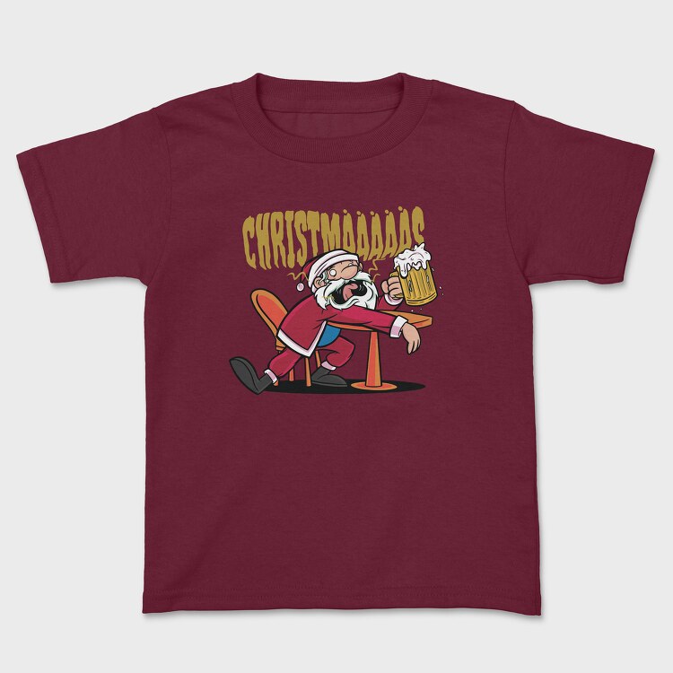 Christmas Santa Beer, Tricou Copii
