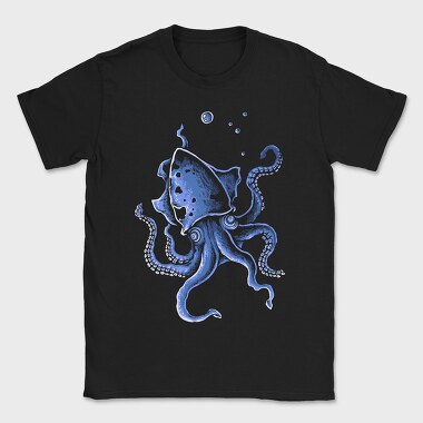 Octopus Splash, Tricou Barbati (Unisex)