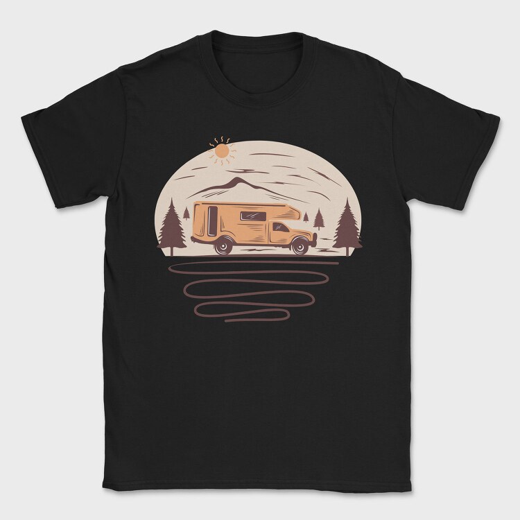 Roadtrip Adventure, Tricou Barbati (Unisex)