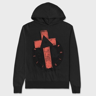 Rebel Eye Prayer, Hanorac Oversize Barbati (Unisex)