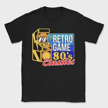 Retro Game Classics, Tricou Barbati (Unisex)