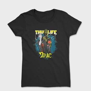 Thug Life 2pac, Tricou Femei