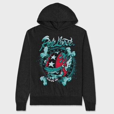 Ride Loose, Hanorac Oversize Barbati (Unisex)