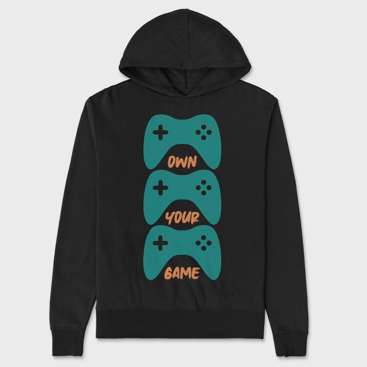 Own Your Game, Hanorac Oversize Barbati (Unisex)