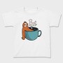 Sloth Coffee Hot Tub, Tricou Copii