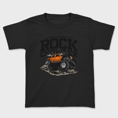 Offroad Adventure Rock Crawler, Tricou Copii