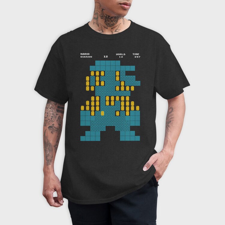 Super Mario 17, Tricou Barbati (Unisex)