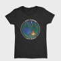 Love Camping Hate People, Tricou Femei