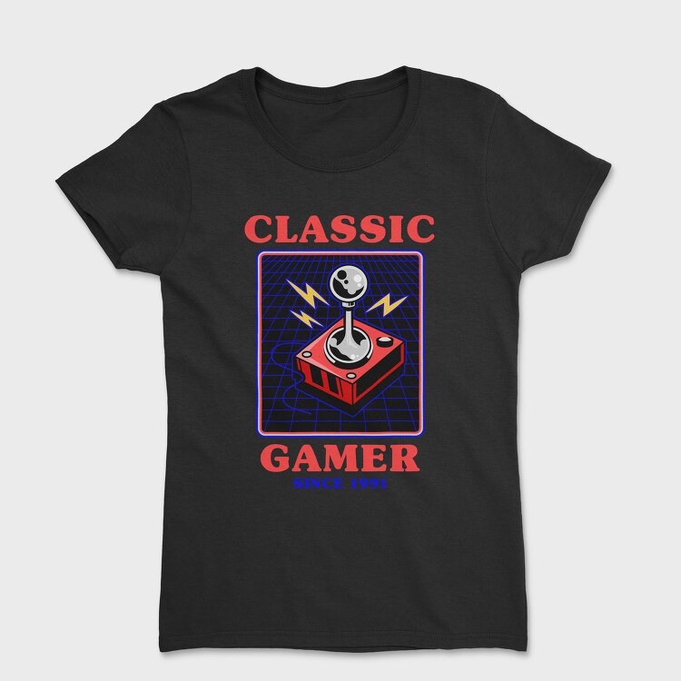 Retro Gaming Classic, Tricou Femei