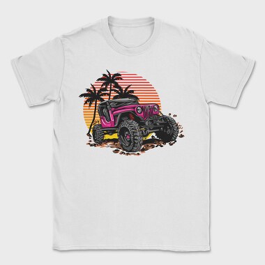 Palm Beach Jeep, Tricou Barbati (Unisex)