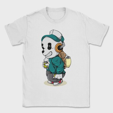 Panda Pilot, Tricou Barbati (Unisex)