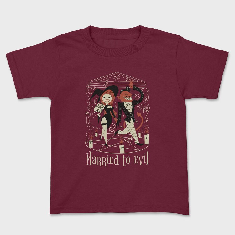 Married to Evil, Tricou Copii