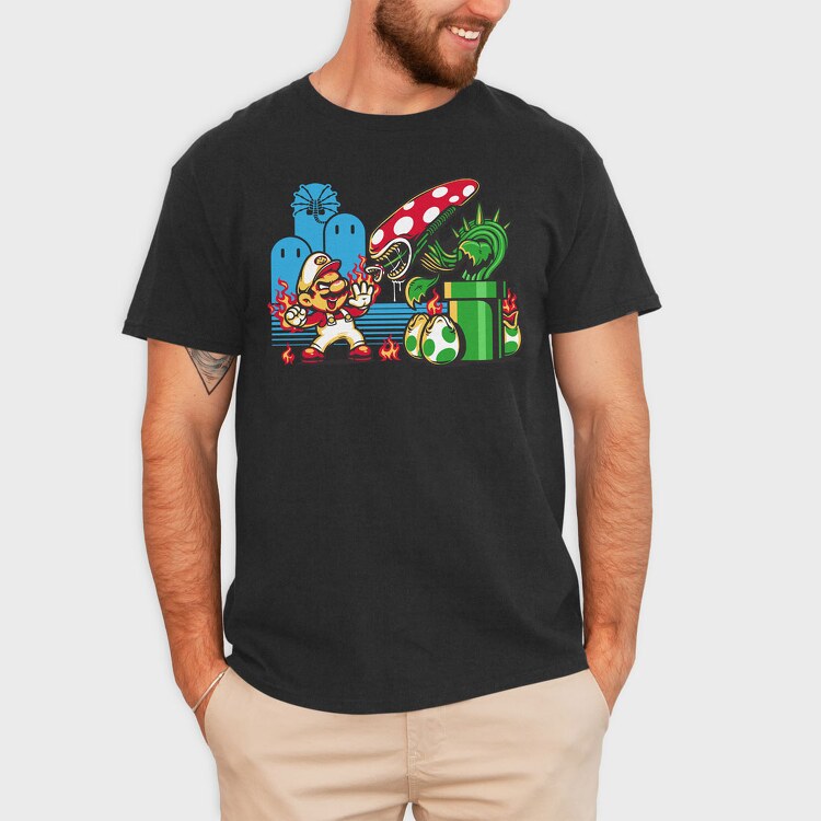 Super Mario 18, Tricou Barbati (Unisex)