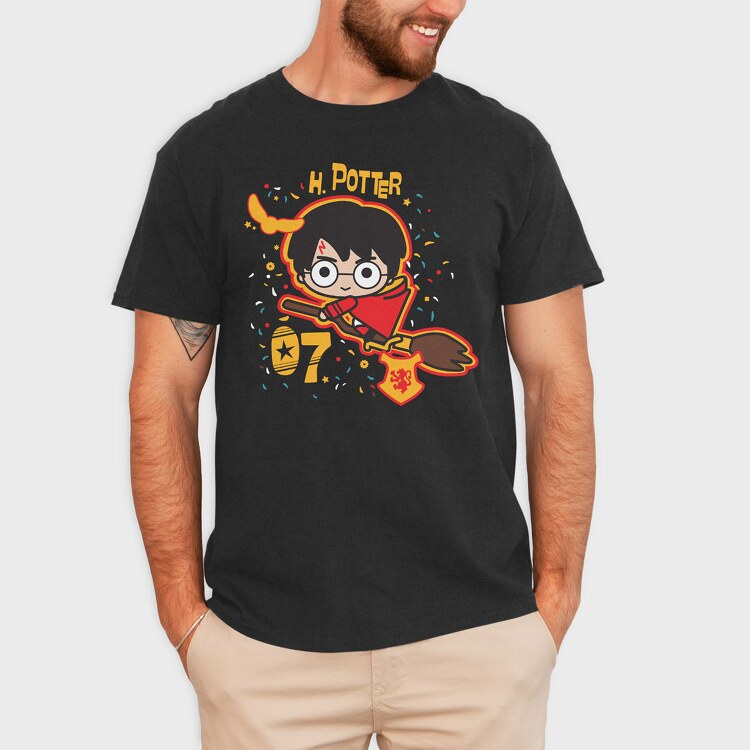 07 Harry Potter, Tricou Barbati (Unisex)