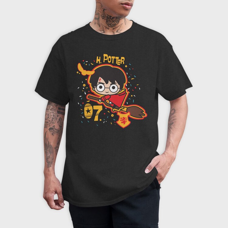 07 Harry Potter, Tricou Barbati (Unisex)
