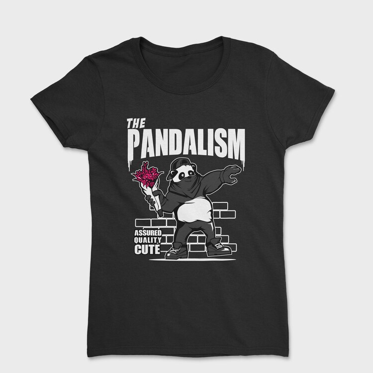 Panda Bouquet Vibes, Tricou Femei