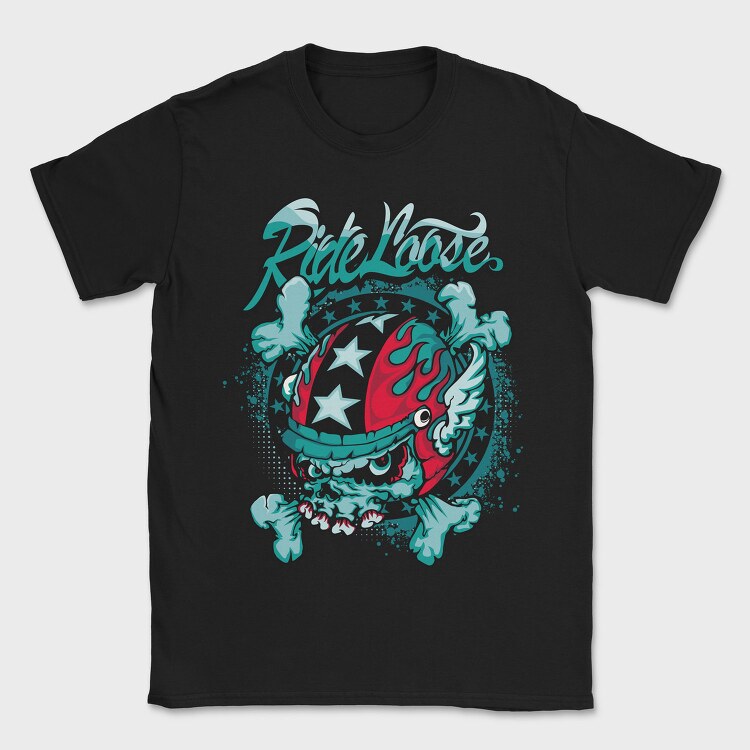 Ride Loose, Tricou Barbati (Unisex)