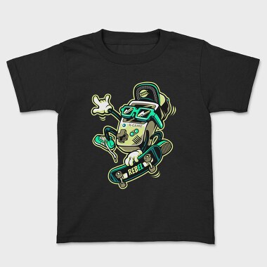 Rebel X Game Skate, Tricou Copii