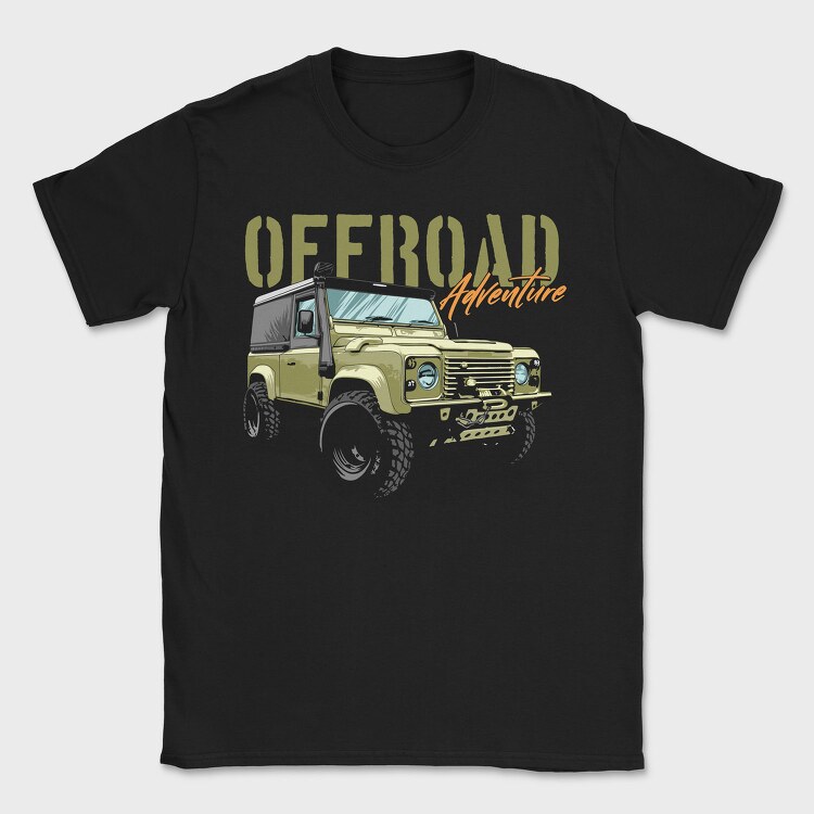 Offroad Adventure, Tricou Barbati (Unisex)