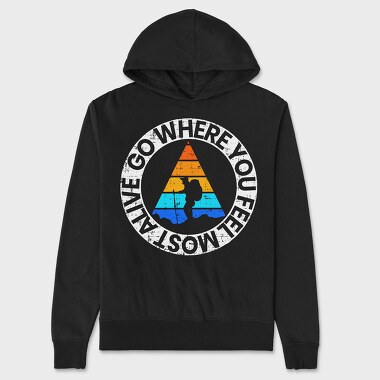 Pyramid Of Needs, Hanorac Oversize Barbati (Unisex)