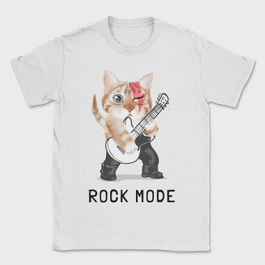 Rock Kitty Guitar, Tricou Barbati (Unisex)